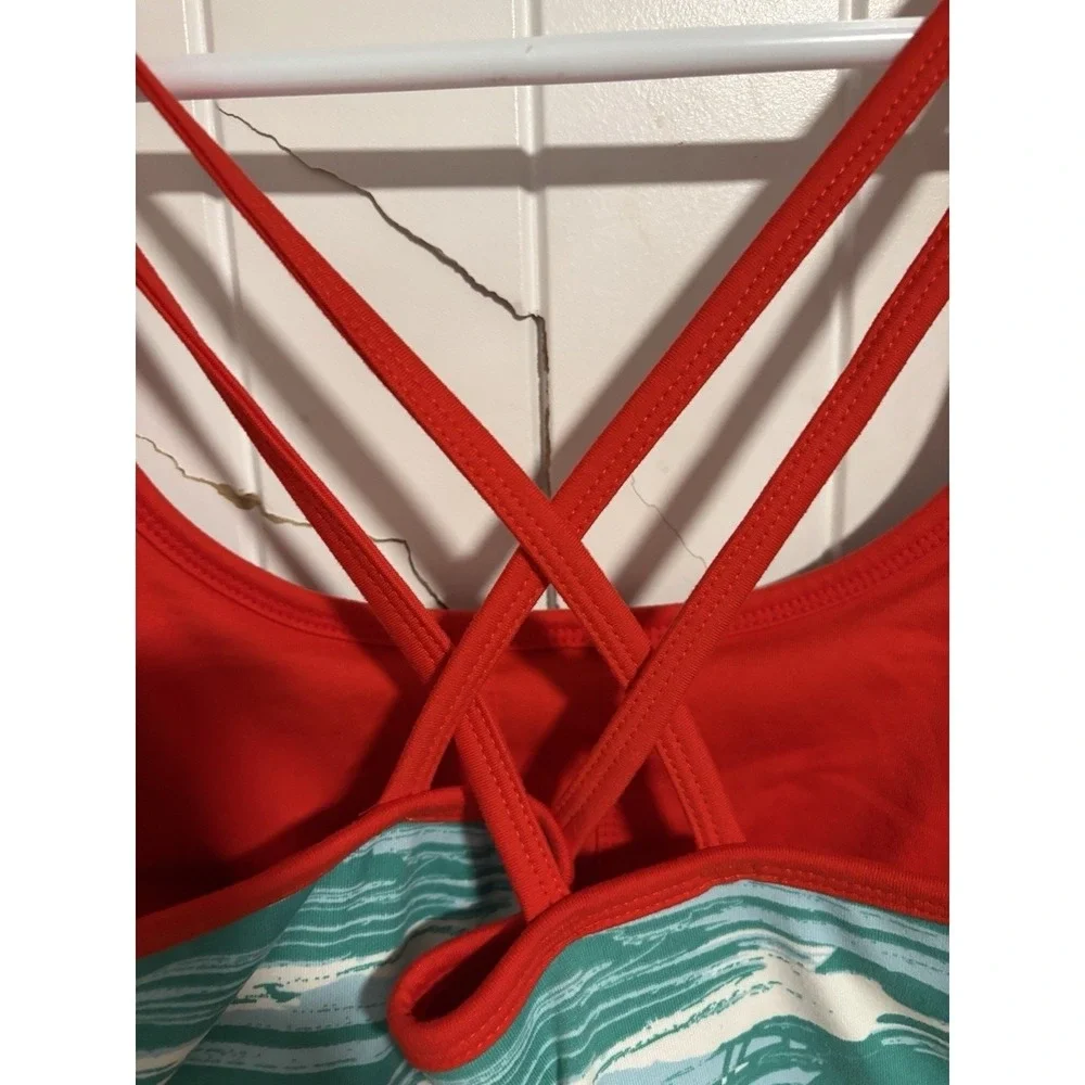 Soybu Dress M Fitness Yoga Athleisure Spaghetti Straps Shelf Bra A-Line Stretch